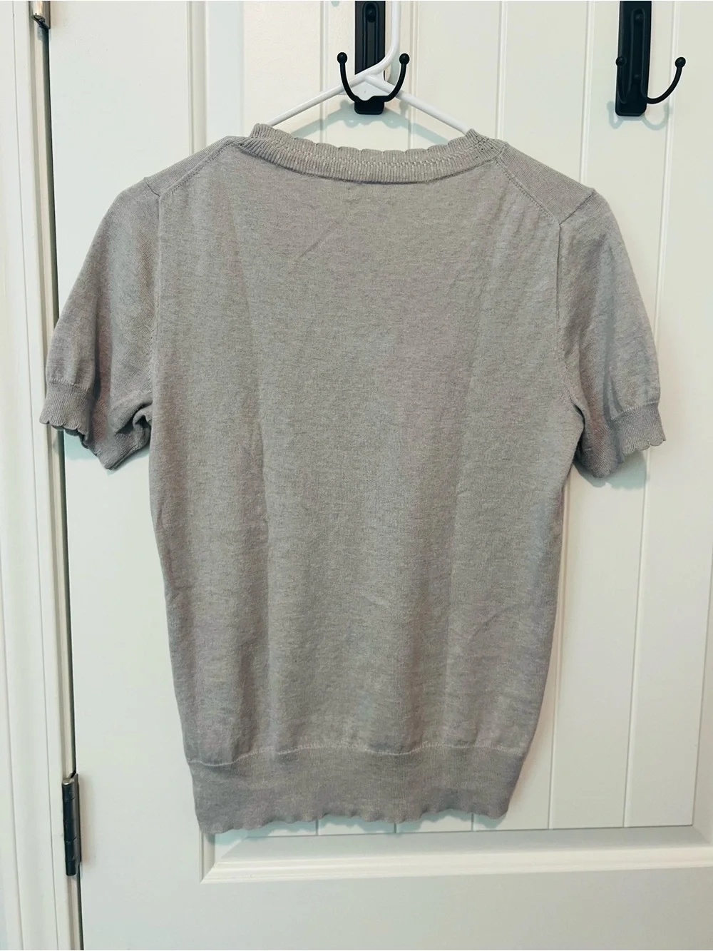 J. Crew Women's Short Sleeve Crewneck Sweater - Small